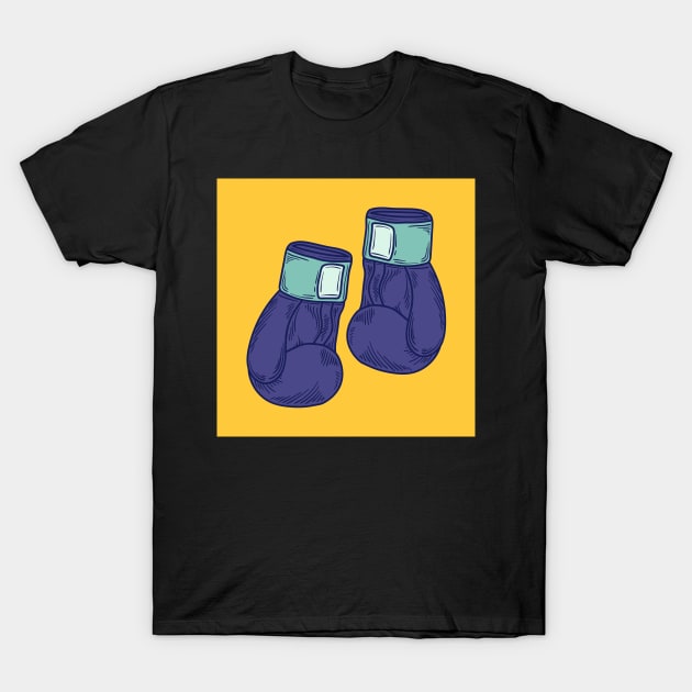 Cute Boxing Gloves T-Shirt by PurpleTank